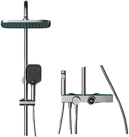 Digital Display Shower Faucet Set with 4 Functions 1