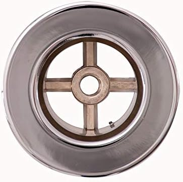 EZ-FLO Chrome Tapped Bathtub Strainer Body 1-38 x 16