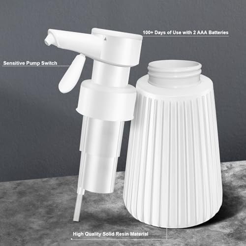 MoKasi 85oz Automatic Soap Dispenser - White Resin Touchless