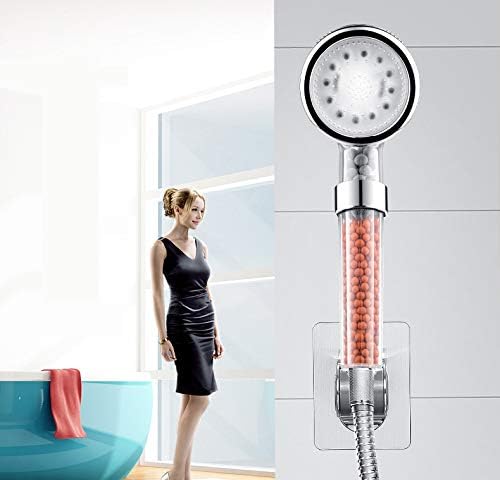PRUGNA LED Shower Head with Hose and Bracket