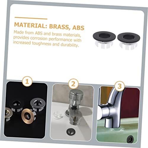 Gadpiparty 2PCS Bathroom Sink Overflow Cover