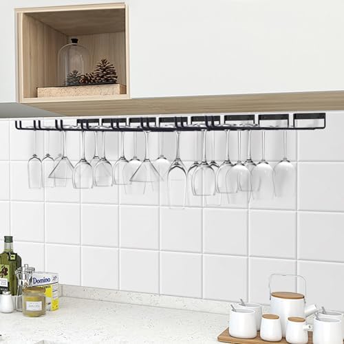 118 Inch Wine Glass Rack Set of 4 Metal Holder