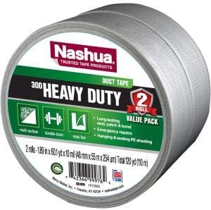 Nashua Duct Tape 12 Mil Thick 2 x 60 Yard 2 Pack