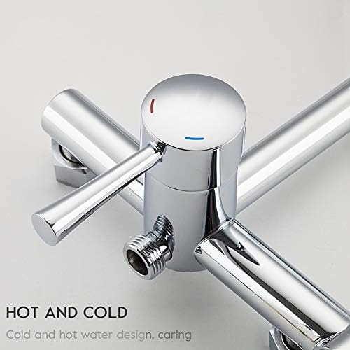 Matte Black Thermostatic Shower Combo Set with 3 Functions