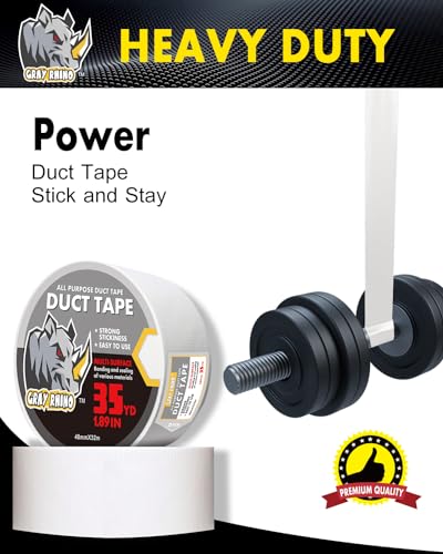 Heavy Duty Waterproof Duct Tape 188in 105ft Blackout Tearable