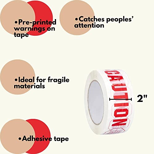 PSBM Caution Tape 2 Inch x 110 Yards 36 Pack