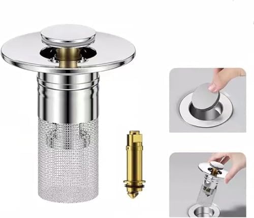 Timnamy Drain Strainer for Bathroom Sink and Bathtub