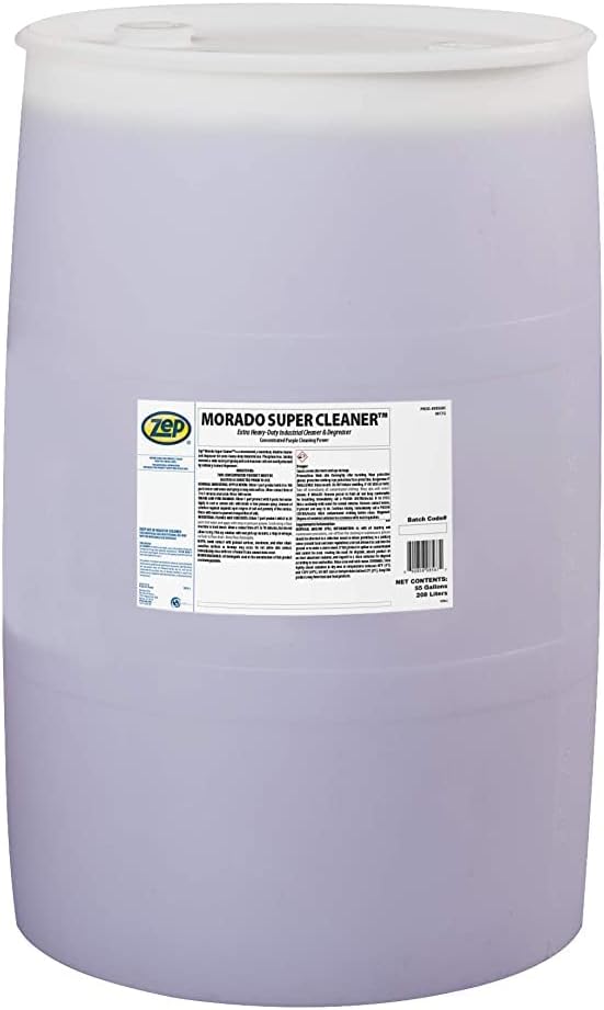 Zep Morado Concentrated Super Cleaner 55 Gallons Drum
