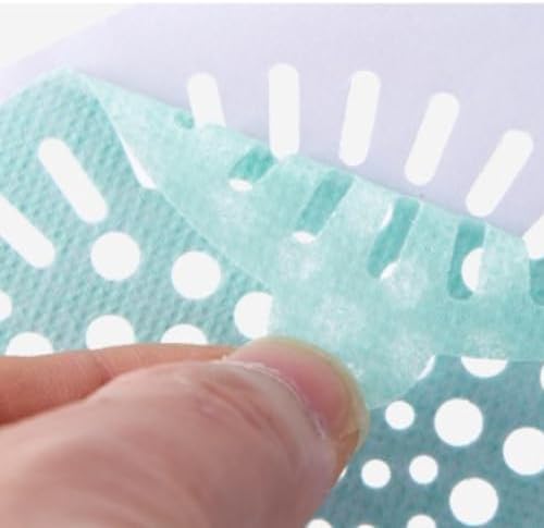 40PCS 4 Inch Disposable Drain Hair Catcher Stickers