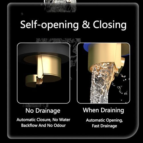 SagaSave Odor Proof Floor Drain Plug