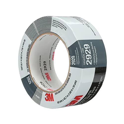 3M Duct Tape 2929 Silver 188in x 50yd