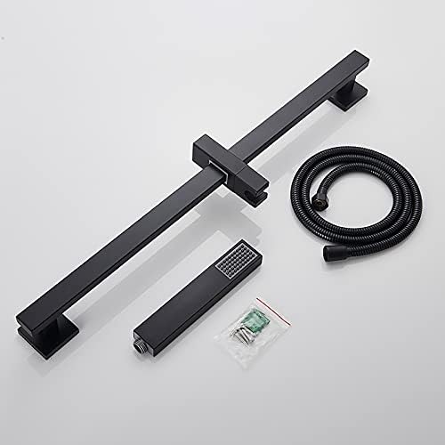 Premium Brass Rain Shower System with Adjustable Rod