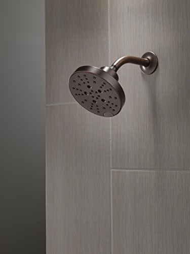 Delta 5-Spray Shower Head with H2Okinetic Technology Oil Rubbed Bronze