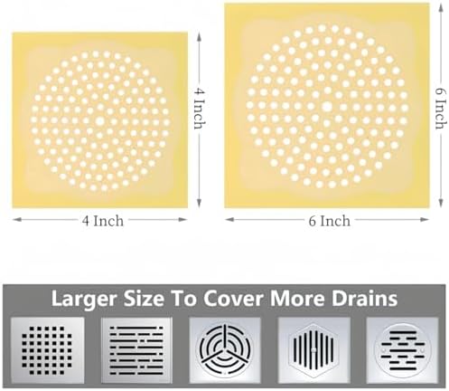 30 Pack 6 Inch Disposable Drain Hair Catcher