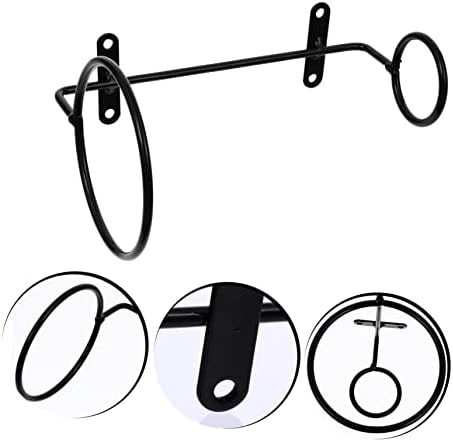 Ciieeo Wall-Mounted Wine Rack 6pcs Stylish Display Holder