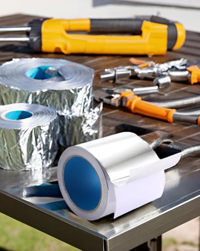 4 Inch x 65 Feet Aluminum Foil Tape for HVAC Repairs