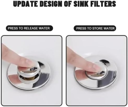Citosisk Drain Filter with 2PCS Removable Basket