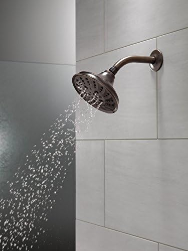 Delta Faucet 52669-RB H2Okinetic 5-Setting Raincan Shower Head in Venetian Bronze