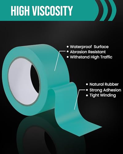 Lichamp 6 Piece 4 Inch Safety Warning Tape