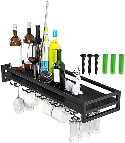 LIGUOYI Wall-Mounted Wine Glass Hanger 1