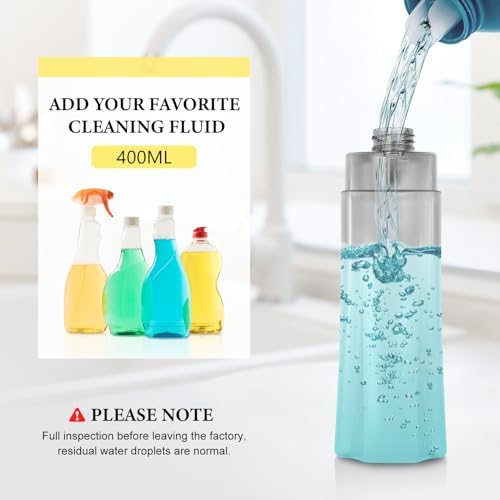 NileHome Spray Mop with 3 Pads and Refillable Bottle