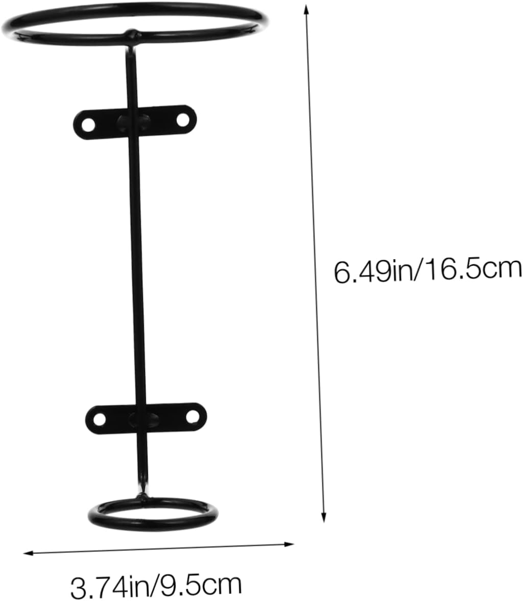 Ciieeo Wall-Mounted Wine Rack 6pcs Stylish Display Holder