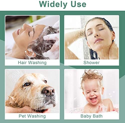 Klleyna Faucet Sprayer - Handheld Showerhead with 5 Adapters