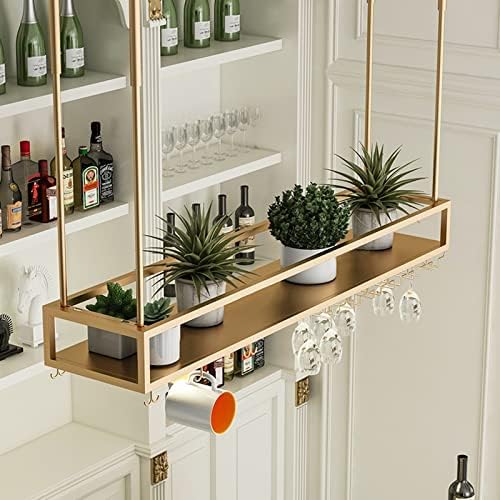 ZJDYDY Wall-Mounted Wine Rack 140X25X21Cm