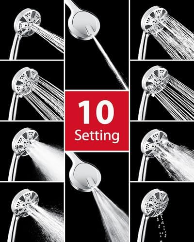 GRICH 2-in-1 Dual Shower Head with Handheld