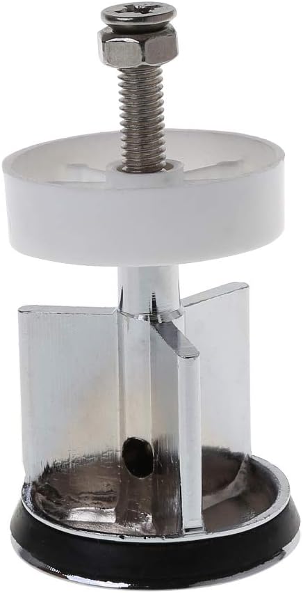Caralin Basin Pop-up Drain Plug Silver CopperZinc Alloy
