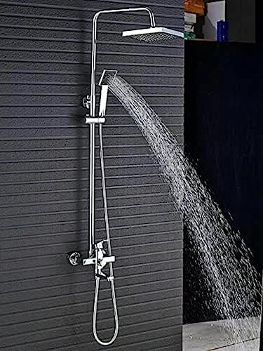 TECKI Rainfall Shower Faucet Trim System