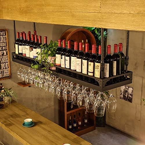 SDdPulse Wall-Mounted Wine Rack with Telescopic Rod