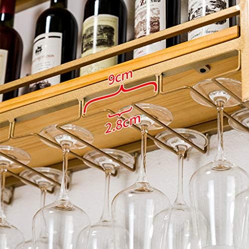 Wall Mounted Wine Rack with Cork Storage