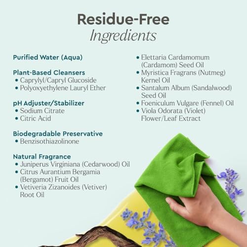 Puracy Natural Granite Cleaner - Streak-Free 16 fl oz 1