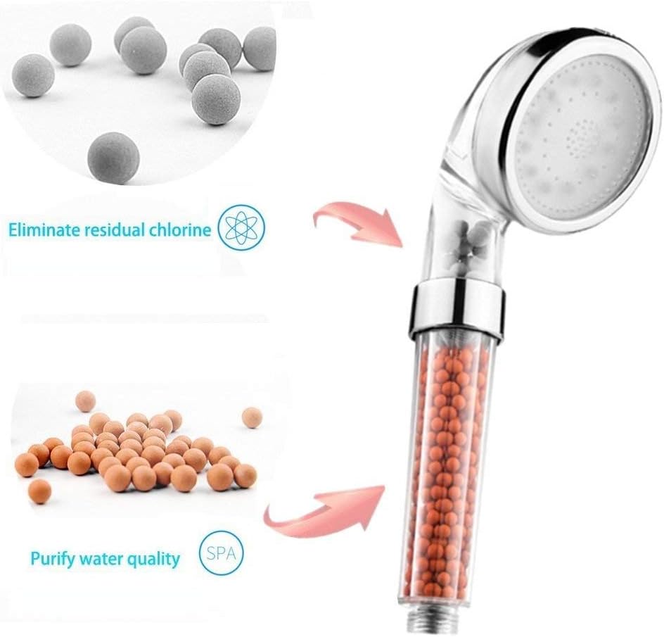 PRUGNA LED Shower Head with Hose and Bracket