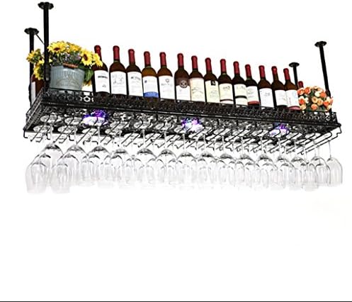 ZJDYDY Hanging Wine Glass Frame Metal Rack