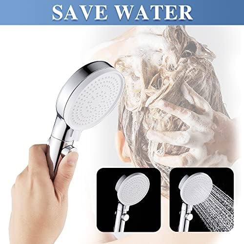 DOILIESE Handheld Showerhead with 3 Modes and 60in Hose