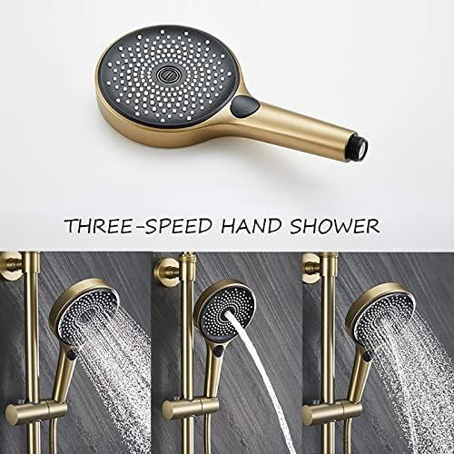 Thermostatic Shower System with Tub Spout and 3 Spray Modes