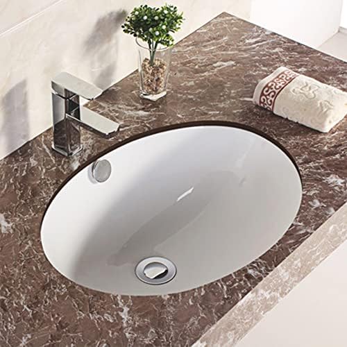 4 Pack Silver Sink Overflow Covers for Bathroom and Kitchen