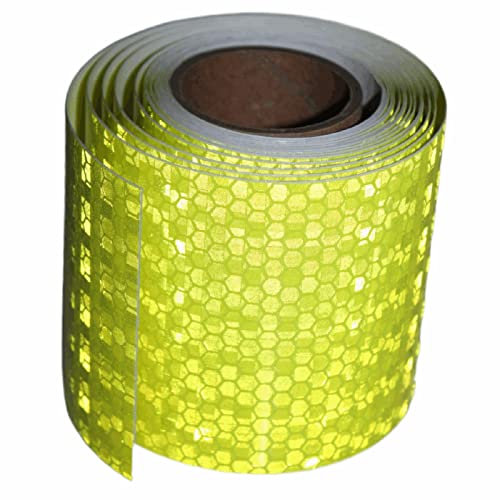 Fluorescent Reflective Safety Tape 3x10ft Outdoor Waterproof