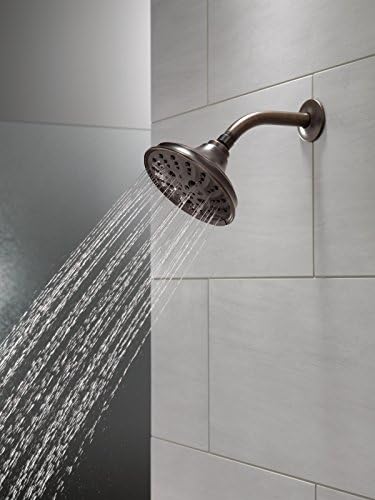 Delta Faucet 52669-RB H2Okinetic 5-Setting Raincan Shower Head in Venetian Bronze