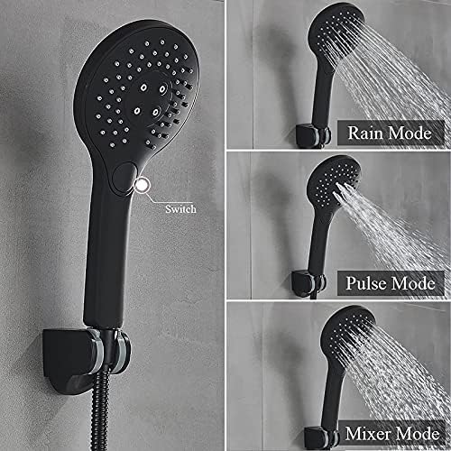 LASEVE Single Handle Tub Faucet with ABS Shower Head 1