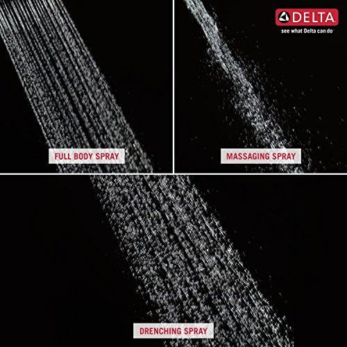 Delta Faucet 57021 Slide Bar Handshake Showerhead Chrome 4 Settings