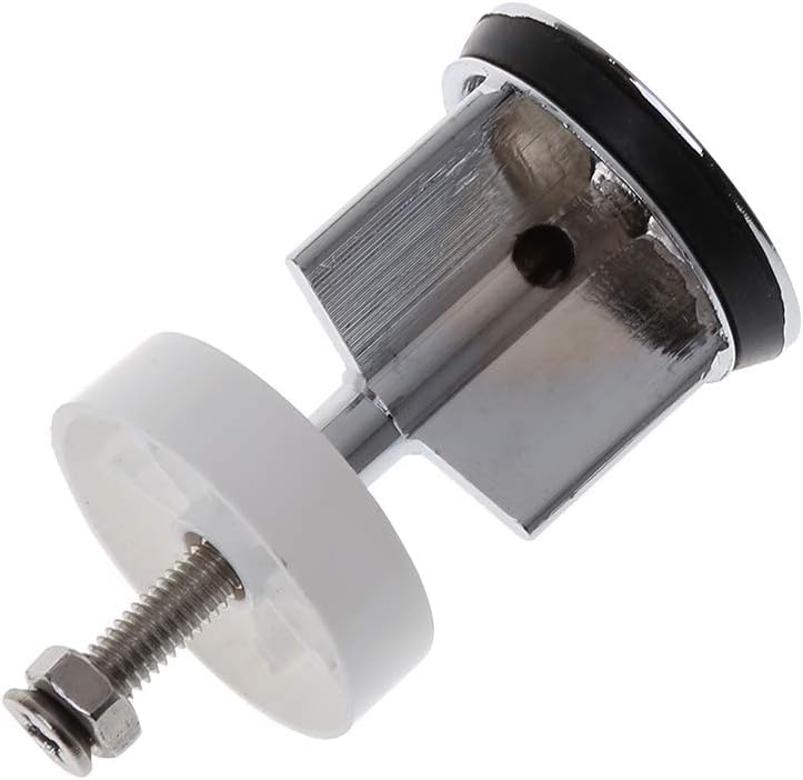 Caralin Basin Pop-up Drain Plug Silver CopperZinc Alloy