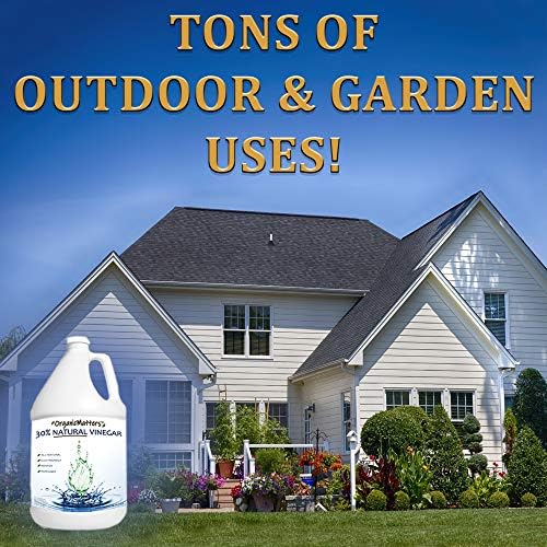OrganicMatters Vinegar 30 Industrial Cleaner Concentrate 128 oz