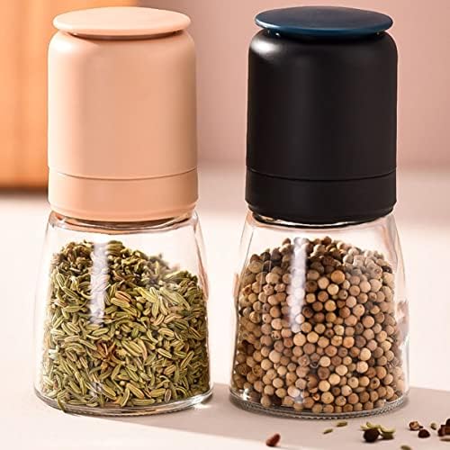 Alipis Salt Pepper Shaker Set with Pepper Mill