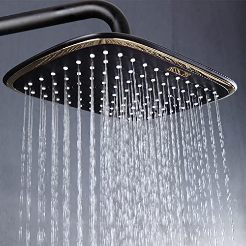 10 Inch Black Gold Shower System with 2 Mode Handheld 1