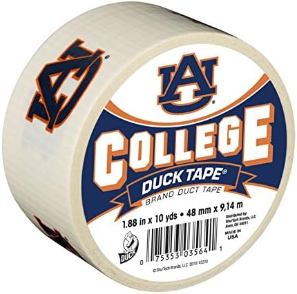 Duck Brand 240262 Duct Tape with Auburn University Logo