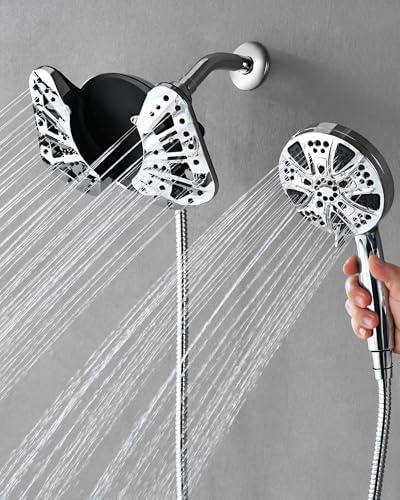 GRICH 2-in-1 Dual Shower Head with Handheld