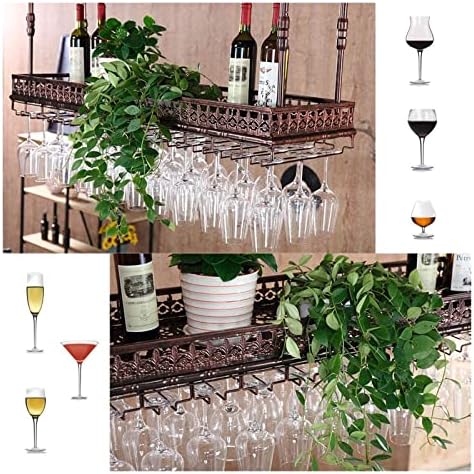 ALDEPO Wall-Mounted Wine Rack 24 Adjustable Metal